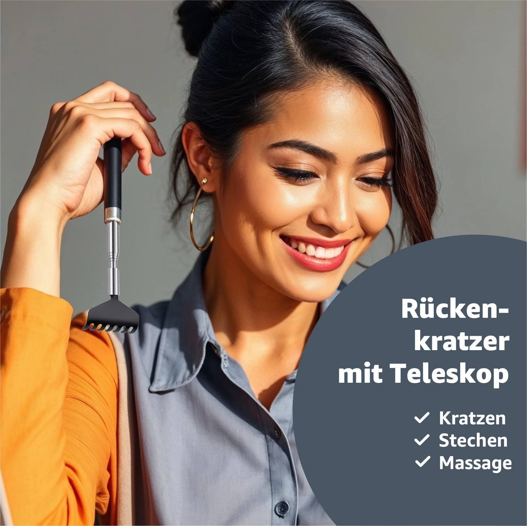 EVERHOMELY® Massagegerät 2er Rückenkratzer
